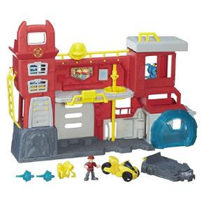 Transformers Rescue Bots - Playskool Heroes Quartel dos Bombeiros de Griffin Rock