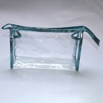 Transparente Zipper Caso Cosmetic PVC Viagem Cosmetic Make Up Organizador de Higiene Pessoal Saco pequeno pessoais Caso material