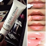 Transparentes Lips Esfoliante Gel Lip Scrub Cuidado facial limpeza profunda anti rugas suave de cristal e Úmidas