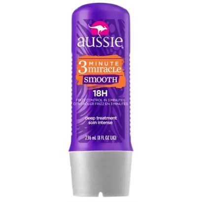 Tratamento Aussie 3 Minute Miracle Smooth Frizz Control 236 Ml