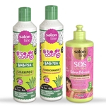 Tratamento Babosa Shampoo + Condicionador + Creme para pentear - Salon Line