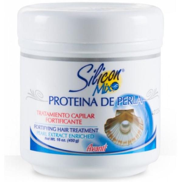 Tratamento Capiliar Fortificante Silicon Mix Proteina de Perla 450g