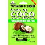 Tratamento De Choque Nanovit 30G Óleo De Coco Com Rìcino
