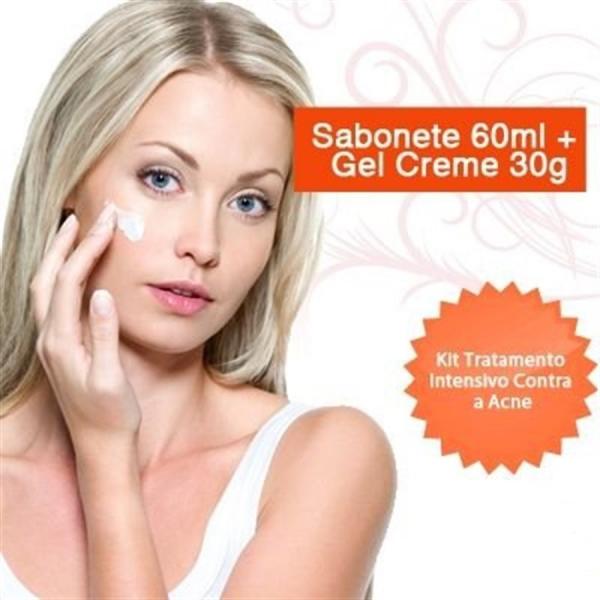 Tratamento Intensivo Contra a AcneSabonete 60ml + Gel Creme 30g - Miligrama