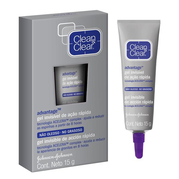 Tratamento para Acne Clean Clear Advantage Gel Antiacne de Ação Rápida