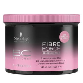 Tratamento Schwarzkopf Professional BC Bonacure Fibre Force Bonding Cream Pré-Shampoo 500g