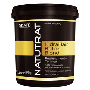 Tratamento Skafe Natutrat Hidrahair Botox Blond 950g