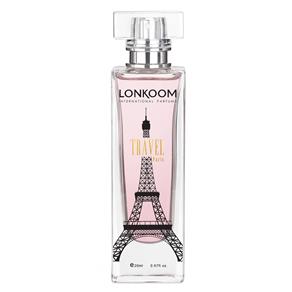 Travel Paris For Women Deo Colonia Lonkoom - Perfume Feminino 20ml