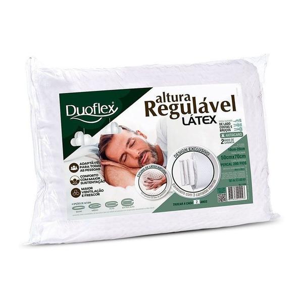 Travesseiro Altura Regulável Latéx - Duoflex