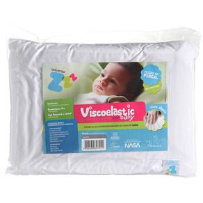 Travesseiro Anti Sufocante Viscoelástico Nasa - Baby 30x40 Cm