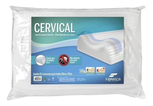 Travesseiro Cervical 70x50 - Fibrasca