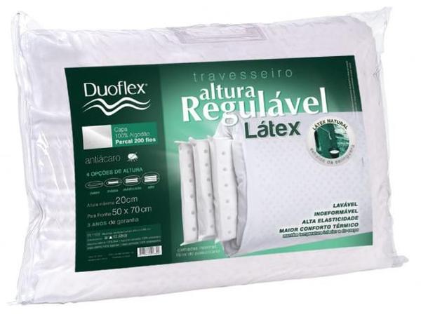 Travesseiro Duoflex Látex Altura Regulável RL1103 50x70
