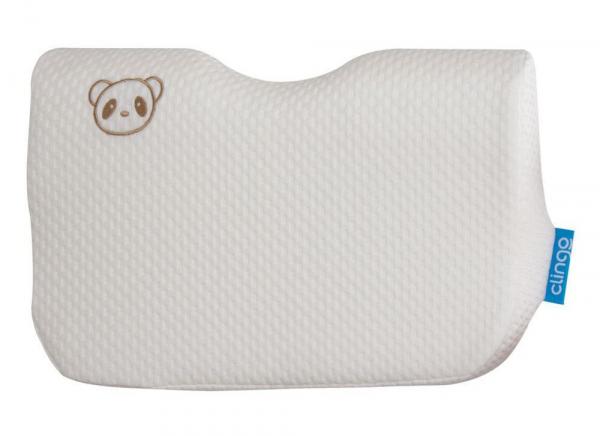 Travesseiro para Bebê Fibra de Bambu Memory Foam Clingo Creme