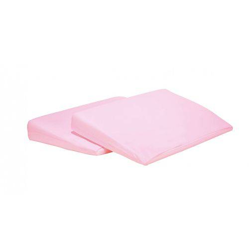 Travesseiro Rampa Anti Refluxo para Berço Rosa