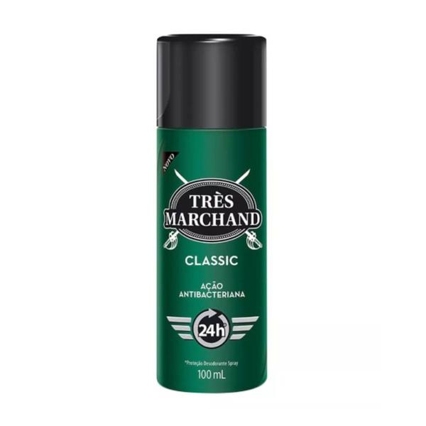 Très Marchand Classic Desodorante Spray 100ml - Tres Marchand