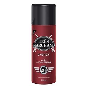 Tres Marchand Desodorante Spray Energy - 100ml - 100ml