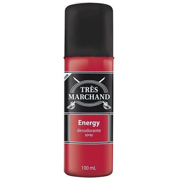 Très Marchand Energy Desodorante Spray 100ml - Tres Marchand