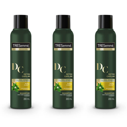 Tresemme Detox Shampoo 200ml (kit C/03)