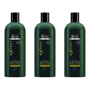 Tresemme Detox Shampoo 400ml - Kit com 03