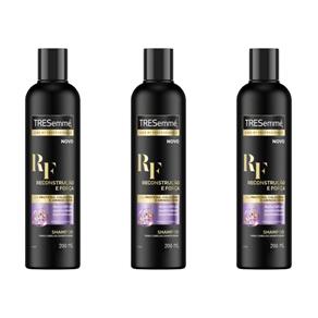 Tresemme Reconstrução e Força Shampoo 200ml - Kit com 03