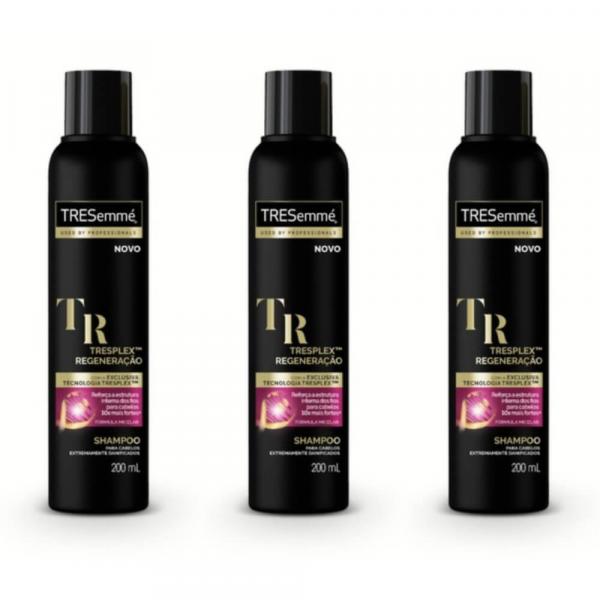 Tresemme Tresplex Regeneração Shampoo 200ml (Kit C/03)