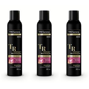 Tresemme Tresplex Regeneração Shampoo 200ml - Kit com 03