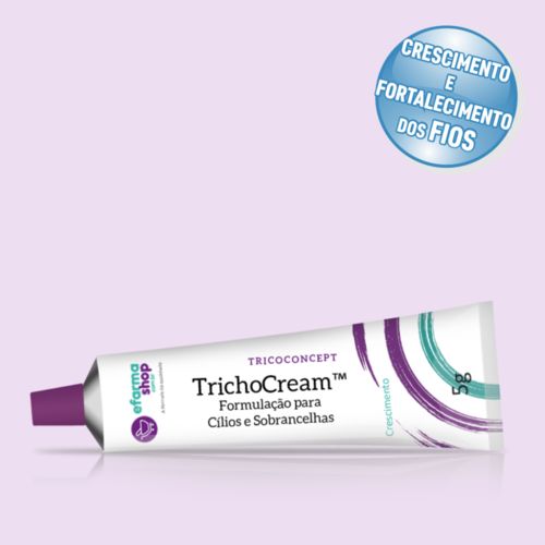 Trichocream™ Formulação para Cílios e Sobrancelhas 5g