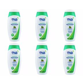 Tricofort Anticaspa Shampoo 250ml - Kit com 06