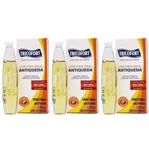 Tricofort Antiqueda Ampolas 2x25ml - Kit com 03