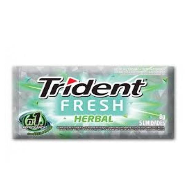 Trident 8g Fresh Herbal 5un - Diversos
