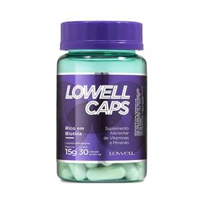 Trio Lowell Caps - Suplemento Alimentar de Vitaminas e Minerais - 3und
