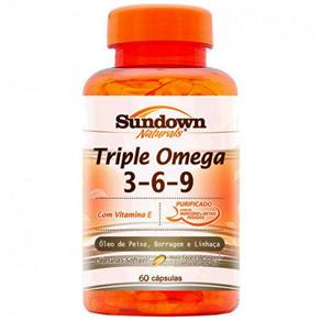 Triple Omega 3-6-9 60 Cápsulas - Sundown