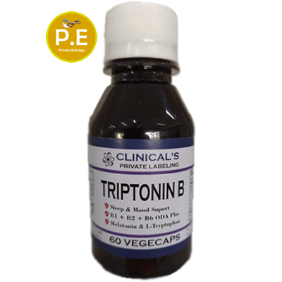 Triptonin B Triptofano 60 Cápsulas Clinicals