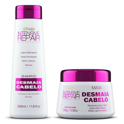 Triskle Kit Desmaia Cabelo Shampoo + Mascara
