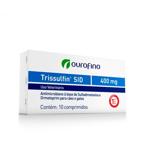 Trissulfin SID Ourofino - 400mg