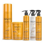 Trivitt Kit Profissional 4 Produtos + Fluido Pré Escova
