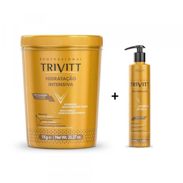 Trivitt Máscara Hidratação Intensiva 1kg + Cauterização 300ml - Senscience