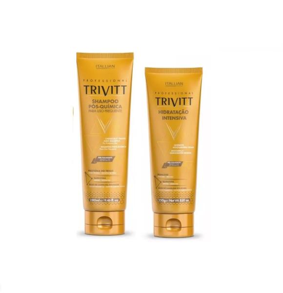 Trivitt Shampoo Pós-Química 280ml e Hidratação 250ml