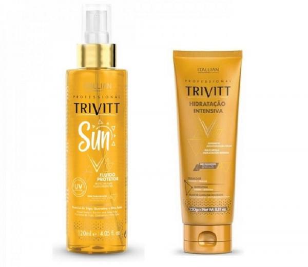 Trivitt Sun Fluido 120ml + Máscara Trivitt 250g - Itallian