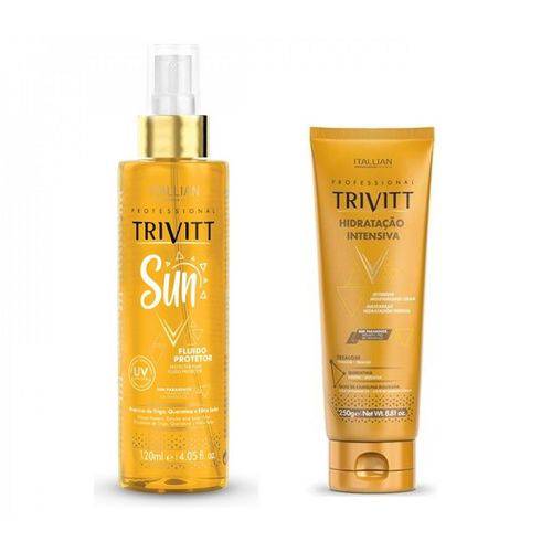 Trivitt Sun Fluido 120ml + Máscara Trivitt 250g