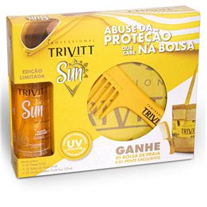 Trivitt Sun - Kit com Bolsa de Praia e Pente Exclusivo