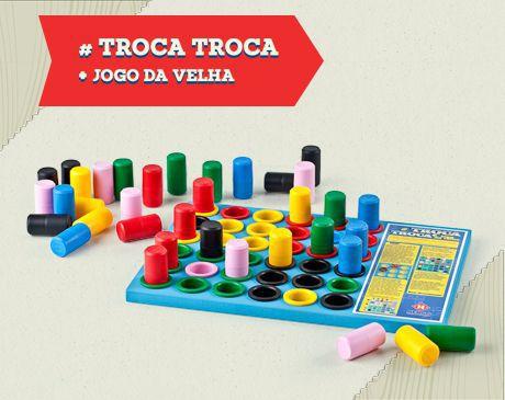 Troca Troca+ Jogo da Velha - Hergg