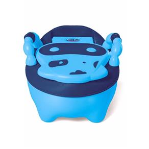 Troninho Anatômico Fazendinha Musical Azul - Prime Baby
