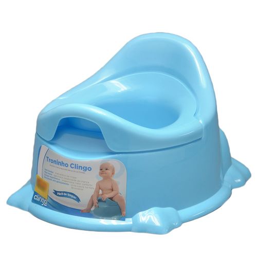 Troninho Infantil Potty Azul Clingo