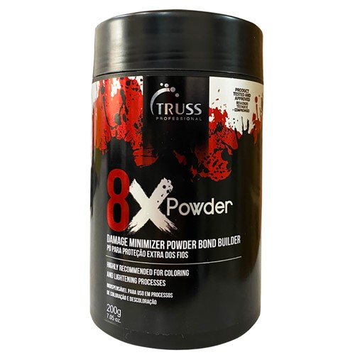 Truss 8x Powder PÃ³ para Extra dos Fios 200g - Incolor - Dafiti