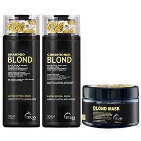 Truss Alexandre Herchcovitch Blond Shampoo (300ml), Condicionador (300ml) e Máscara (180ml)