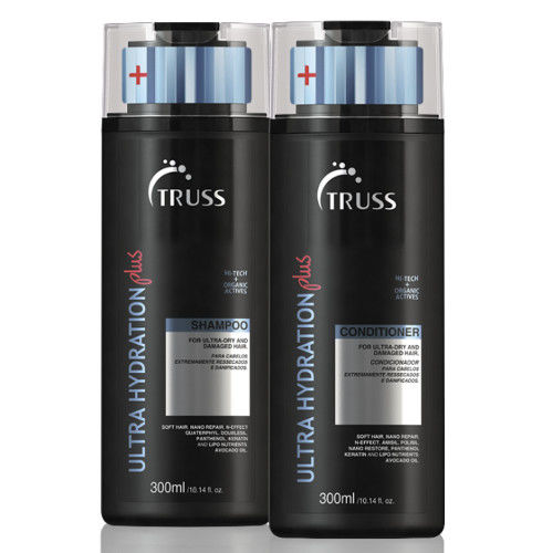 Truss Cuidados Diários Ultra Hydration Plus Kit Shampoo + Condicionador