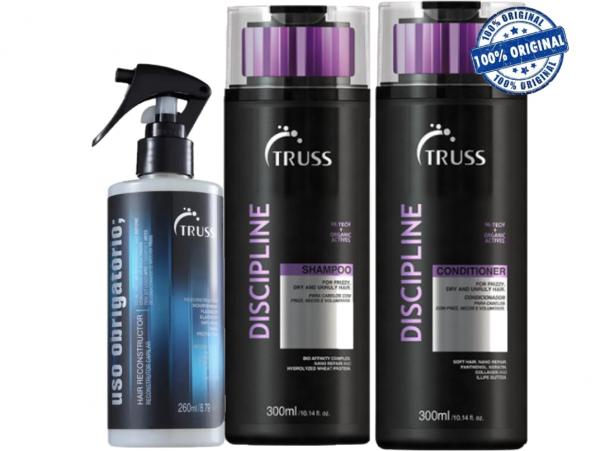 Truss Discipline Shampoo + Condiconador + Uso Obrigatório