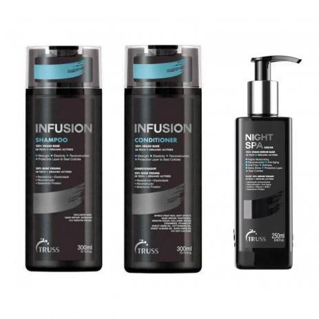 Truss Infusion Kit Shampoo, Condicionador e Night SPA