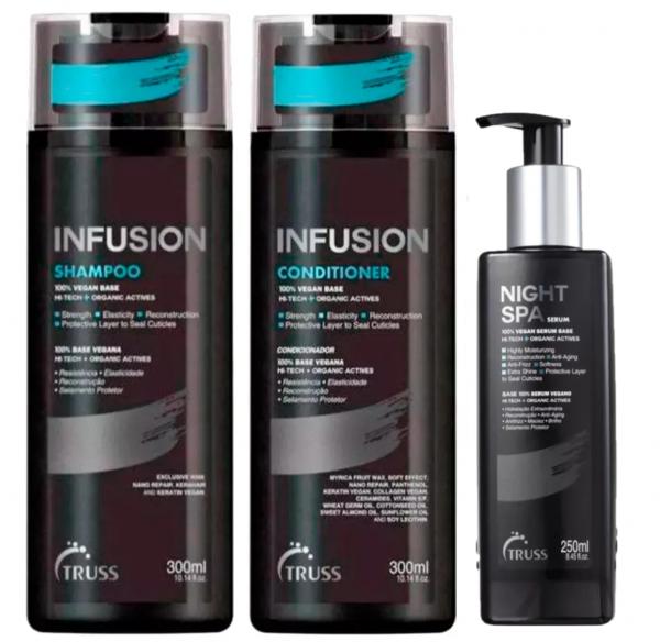 Truss Infusion - Kit Shampoo + Condicionador + Night Spa